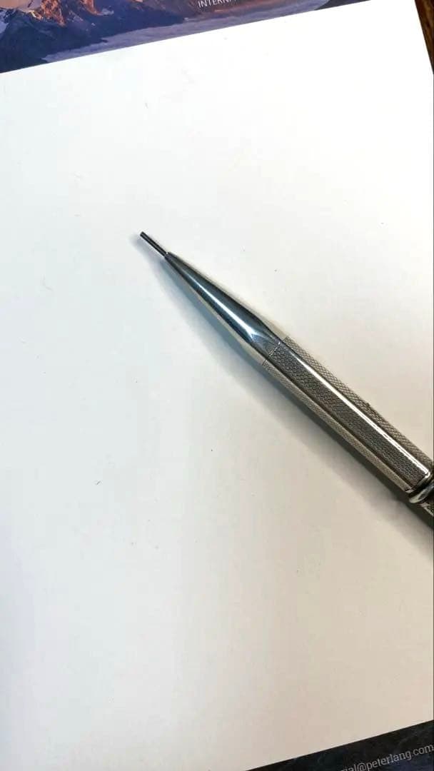 【ヤードオレッド】YARD.O.REDメカニカルペンシル1.18mmシルバー