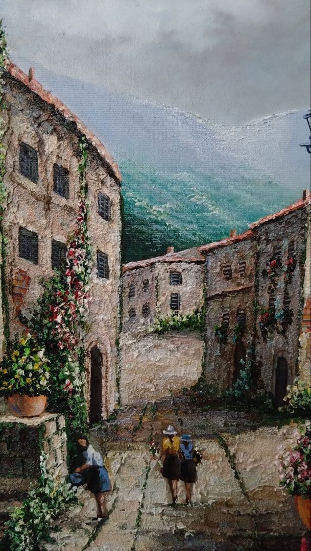 人見友紀　伝説の逃亡画家　油彩画　油絵　風景画