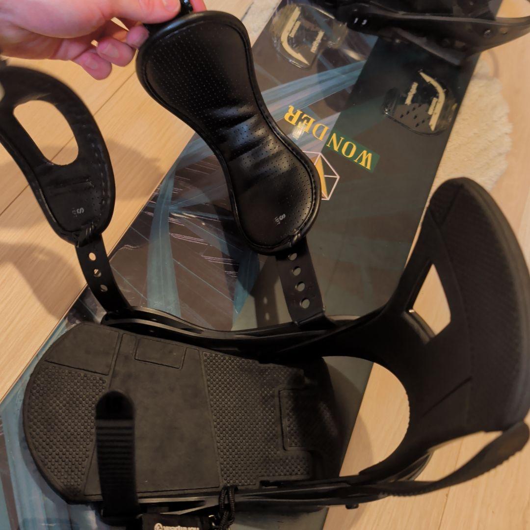 【良品】SALOMON WONDER 146cm + BURTON ビンディング