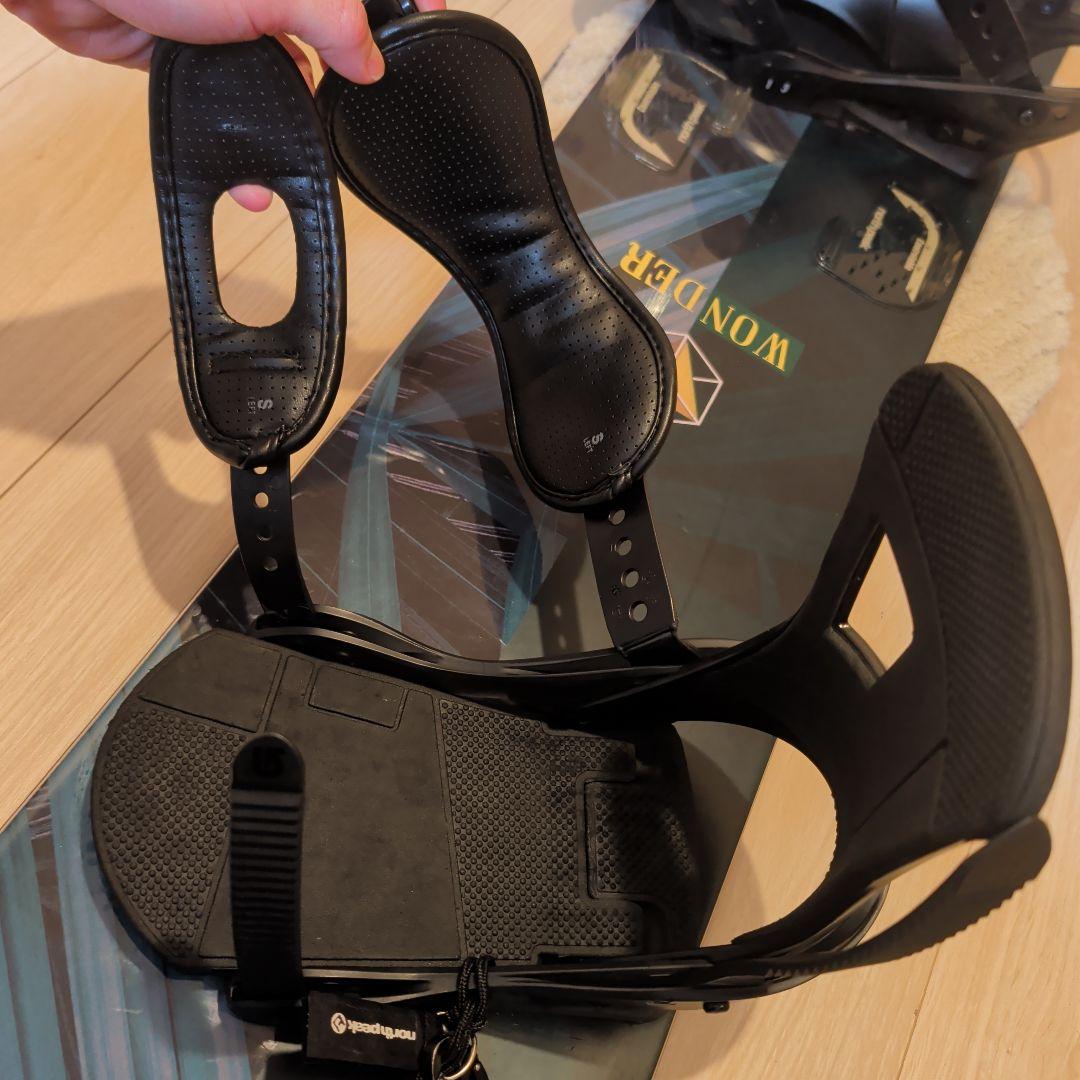 【良品】SALOMON WONDER 146cm + BURTON ビンディング