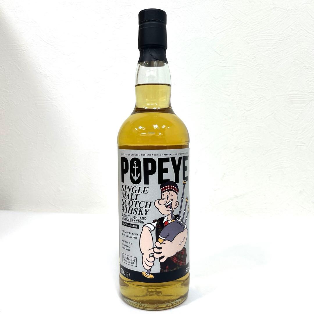【希少】POPEYE SECRET HIGHLAND 2006 ウイスキー