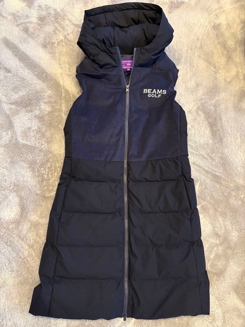 BEAMS GOLF ビームスゴルフスエードライク パデット ワンピース