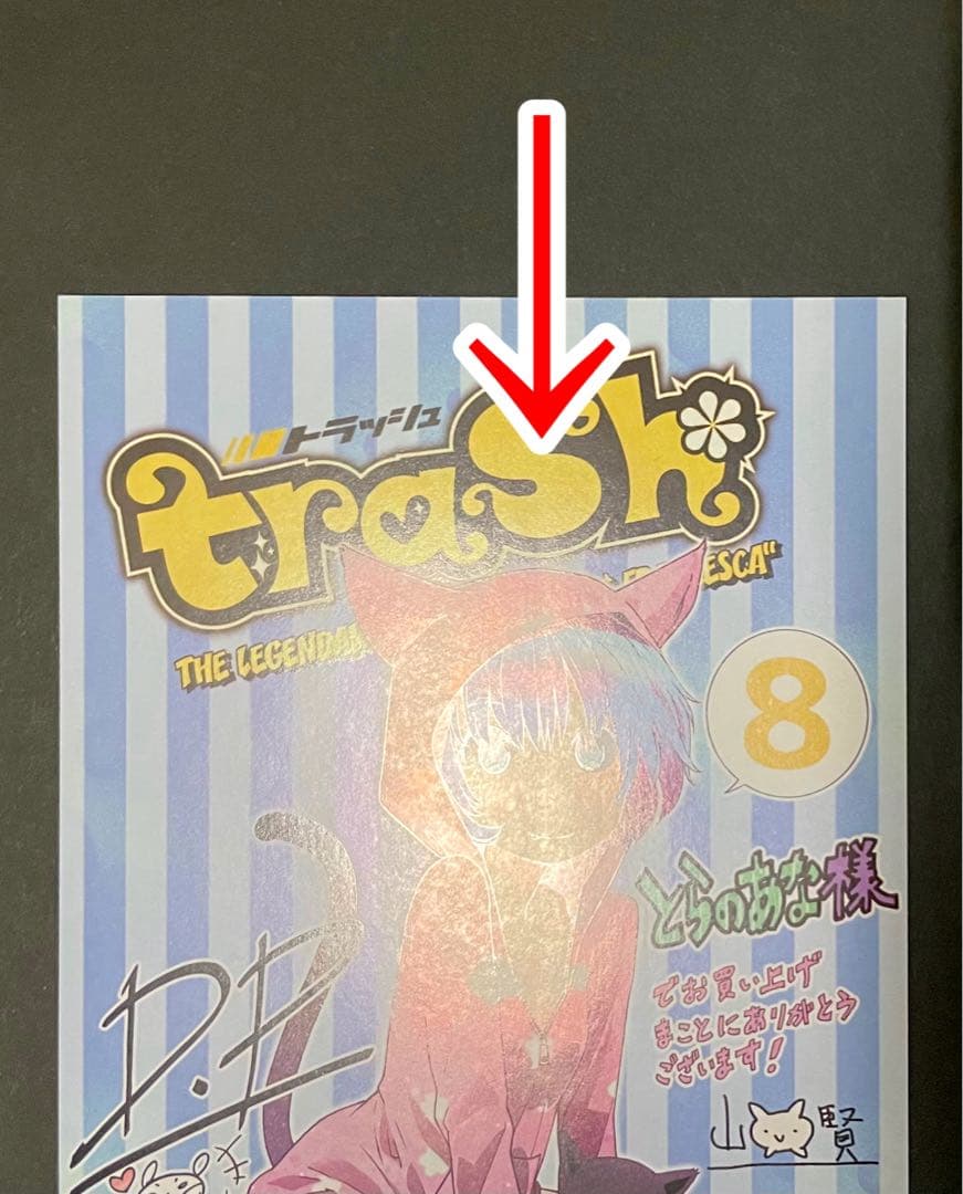 trash トラッシュ スー・イン イラストカード 2枚セット