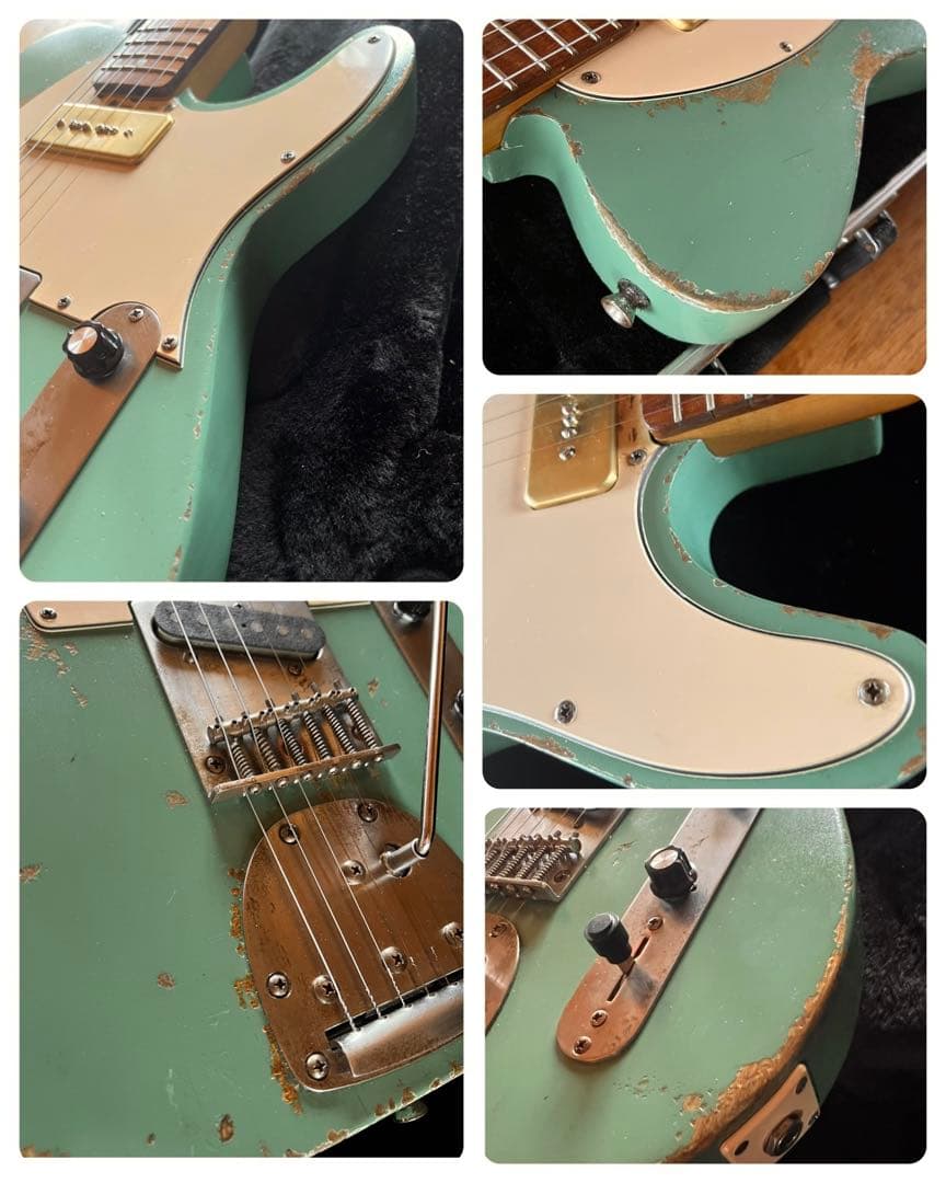 ハードレリックテレキャスタイプ/フローティングトレモロユニット搭載 P90