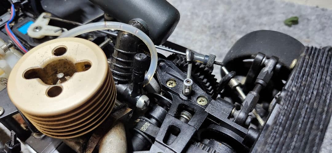 京商RC 1/10 エンジン　ラジコンカー サンワプロポ、受信機セット