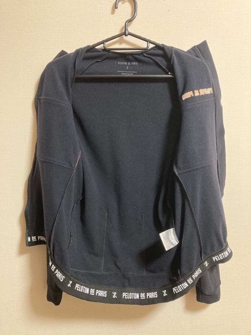 プロトンドパリ　ウインタージャージ　ATLAS サイクルジャージ　黒　S