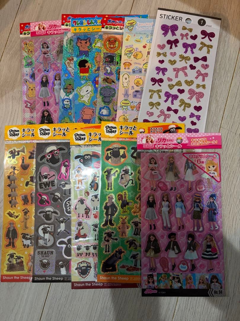 ボンボンドロップシール等　１９６点　まとめ売り