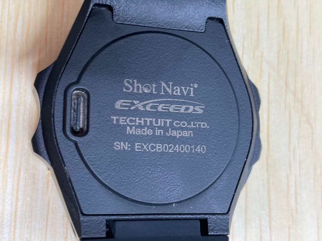 Shot Navi EXCEEDS ショットナビエクシード 黒 ＋ 保護フィルム