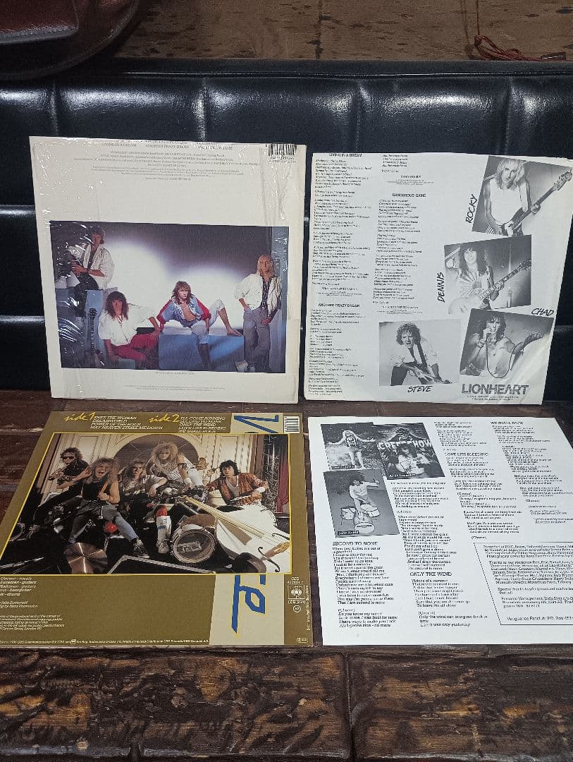 レコード　６枚　輸入盤　オリジナル　ドッケン　ゲイリー・ムーア　ヘヴィ　メタル