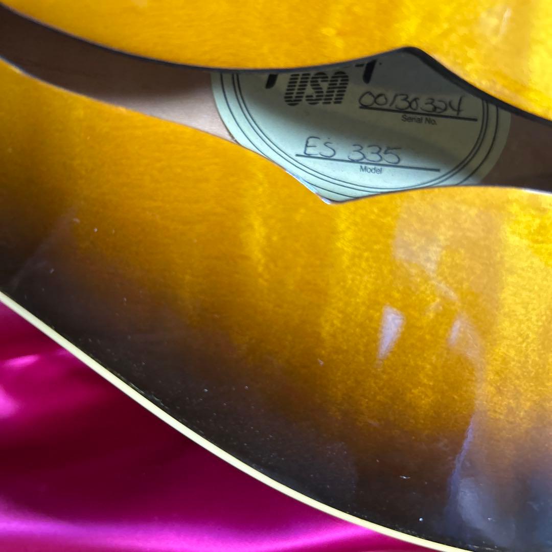 ギブソンＥＳー335 ビンテージ 純正ハードケース付