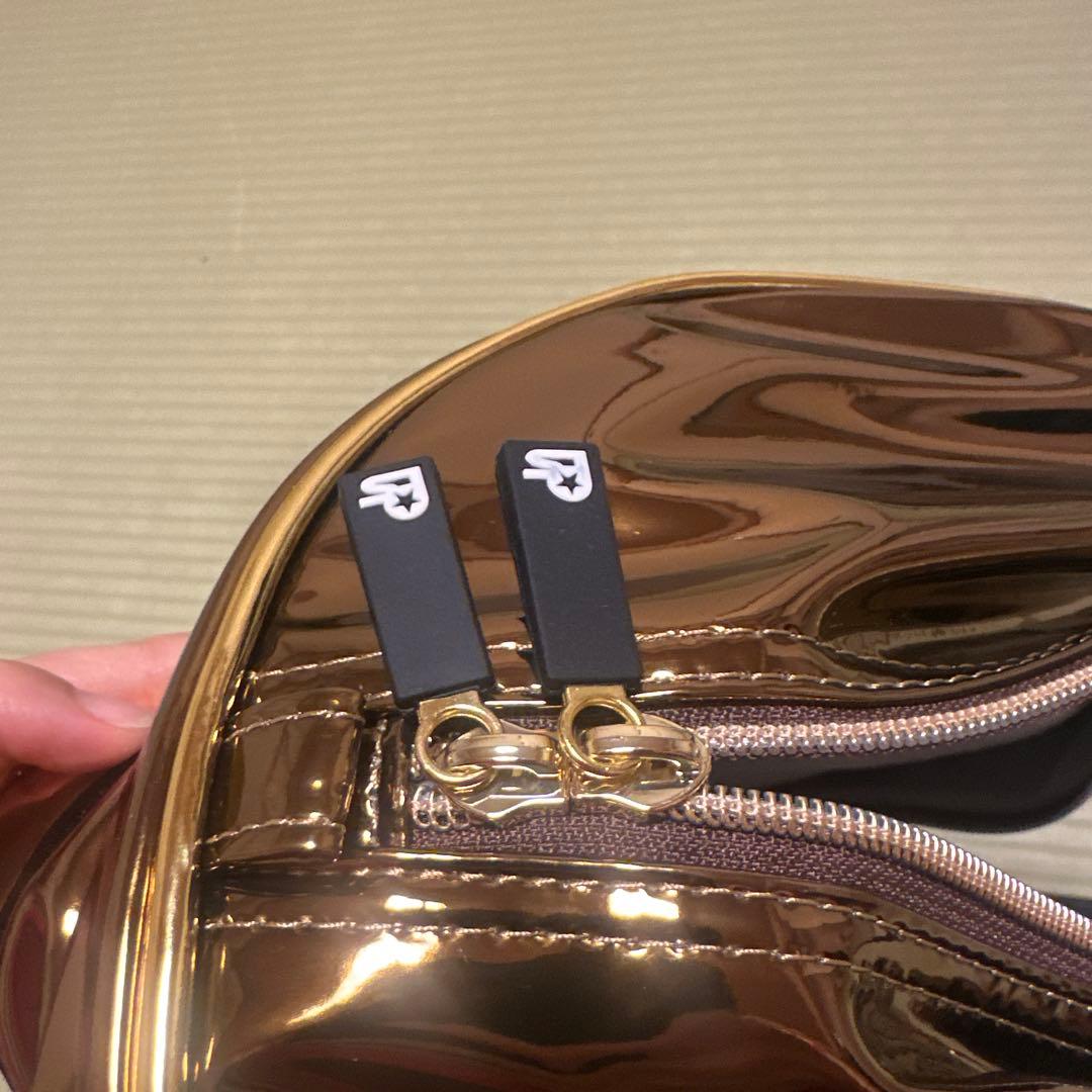 新品　ウィンウィン　キャディーバック　ゴールド　ゴルフ　メンズ