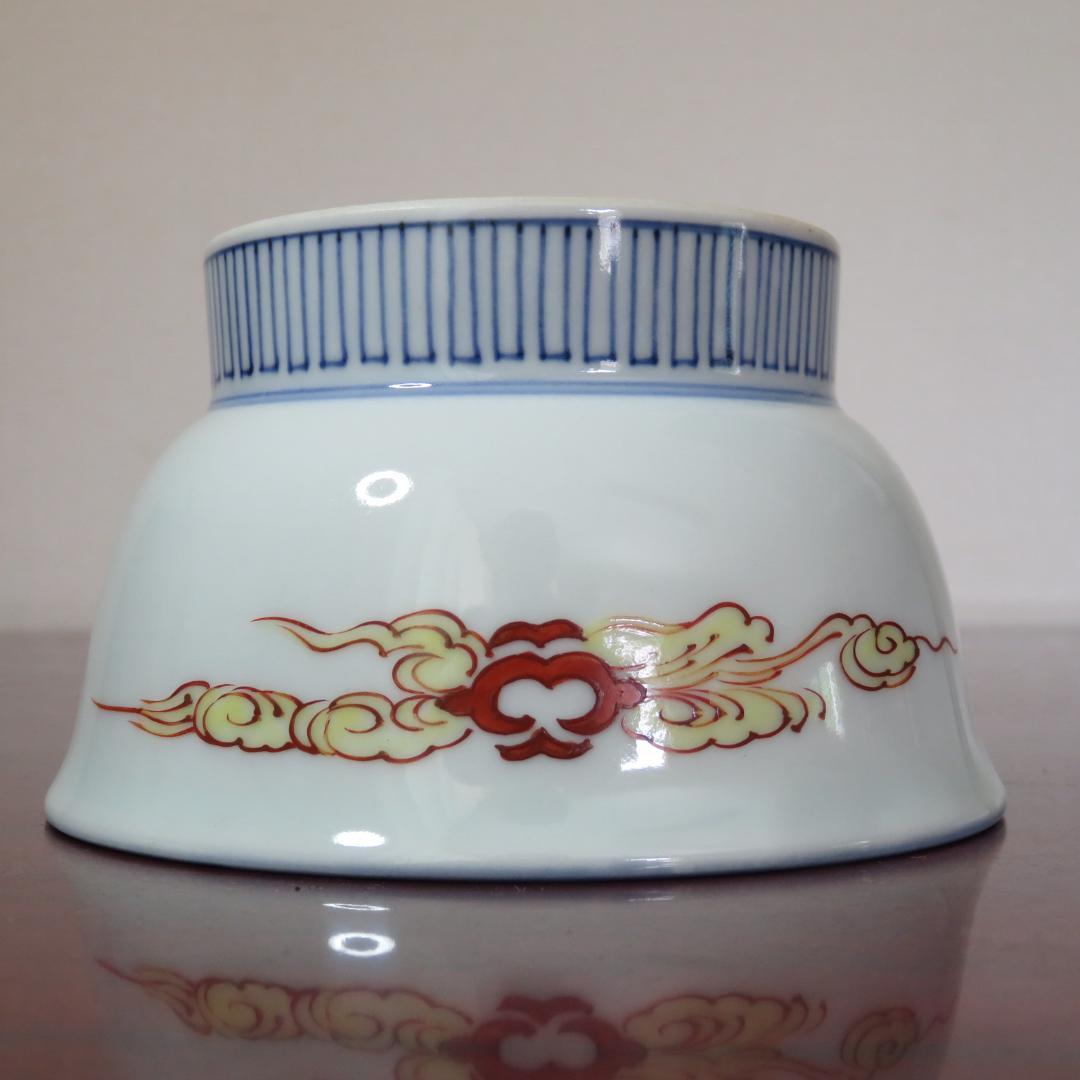 蓋物 菓子器 色絵鍋島 牛 銘