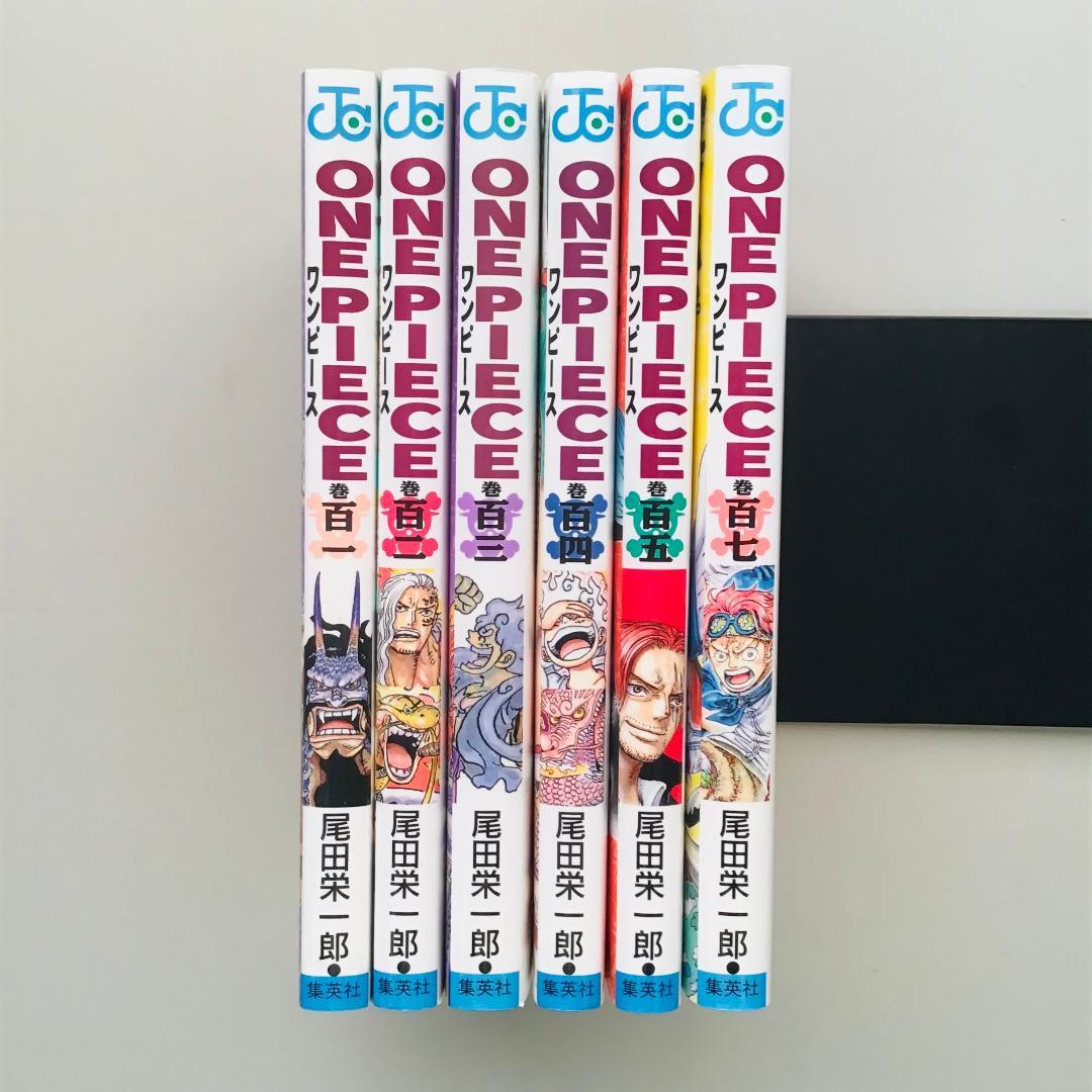 【初版80冊】ONE PIECE 1〜107巻（106巻抜け）