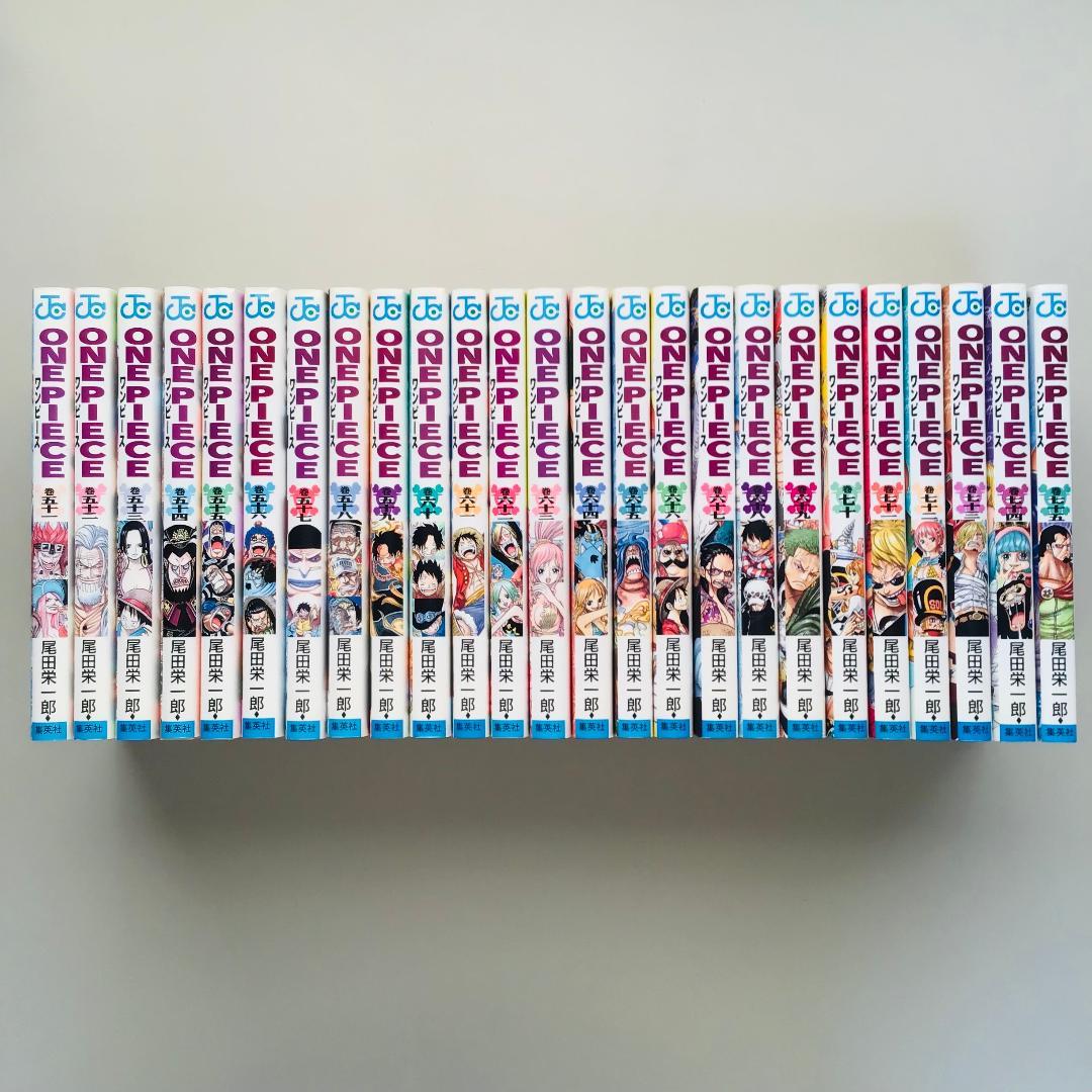 【初版80冊】ONE PIECE 1〜107巻（106巻抜け）