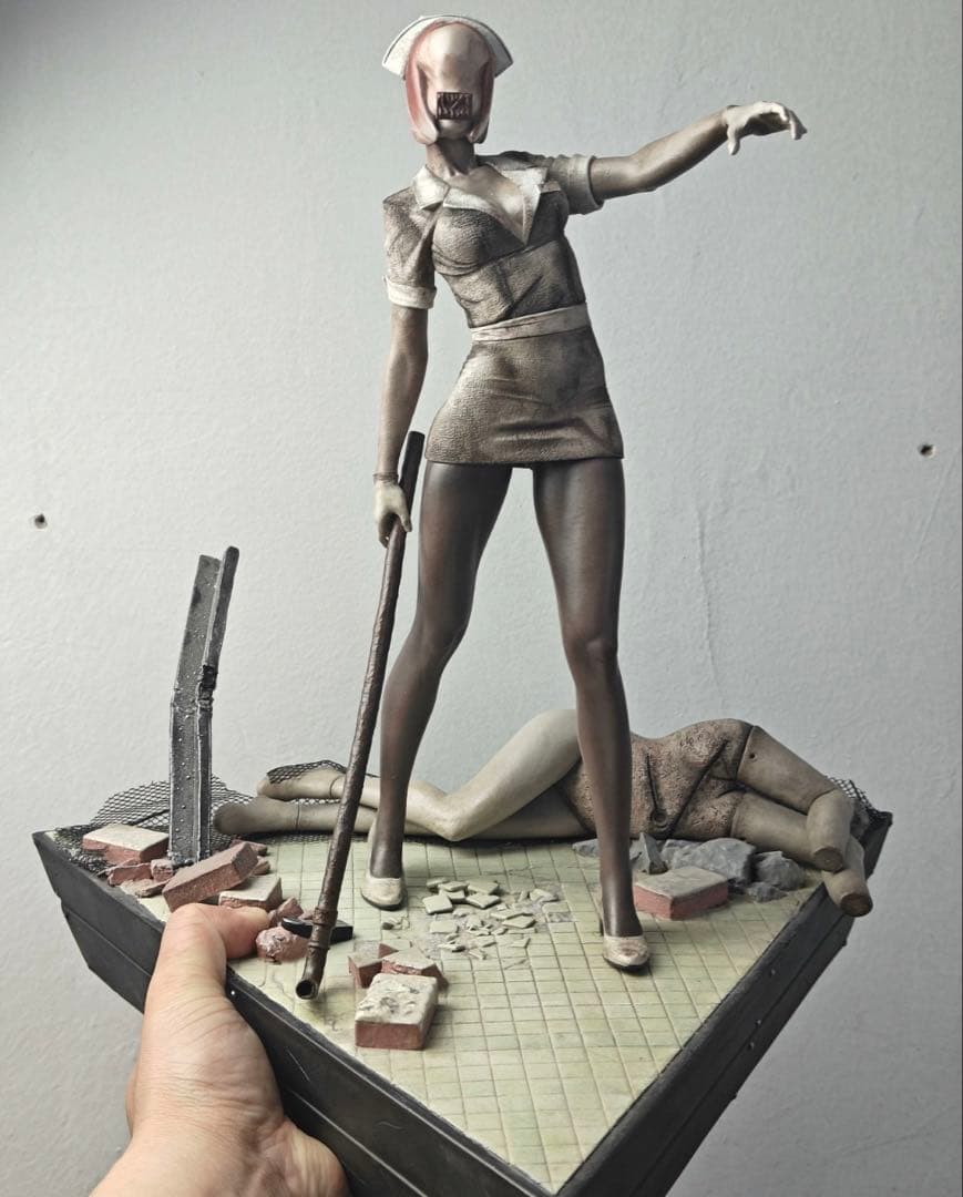 サイレントヒル F4F バブルヘッドナース スタチュー フィギュア