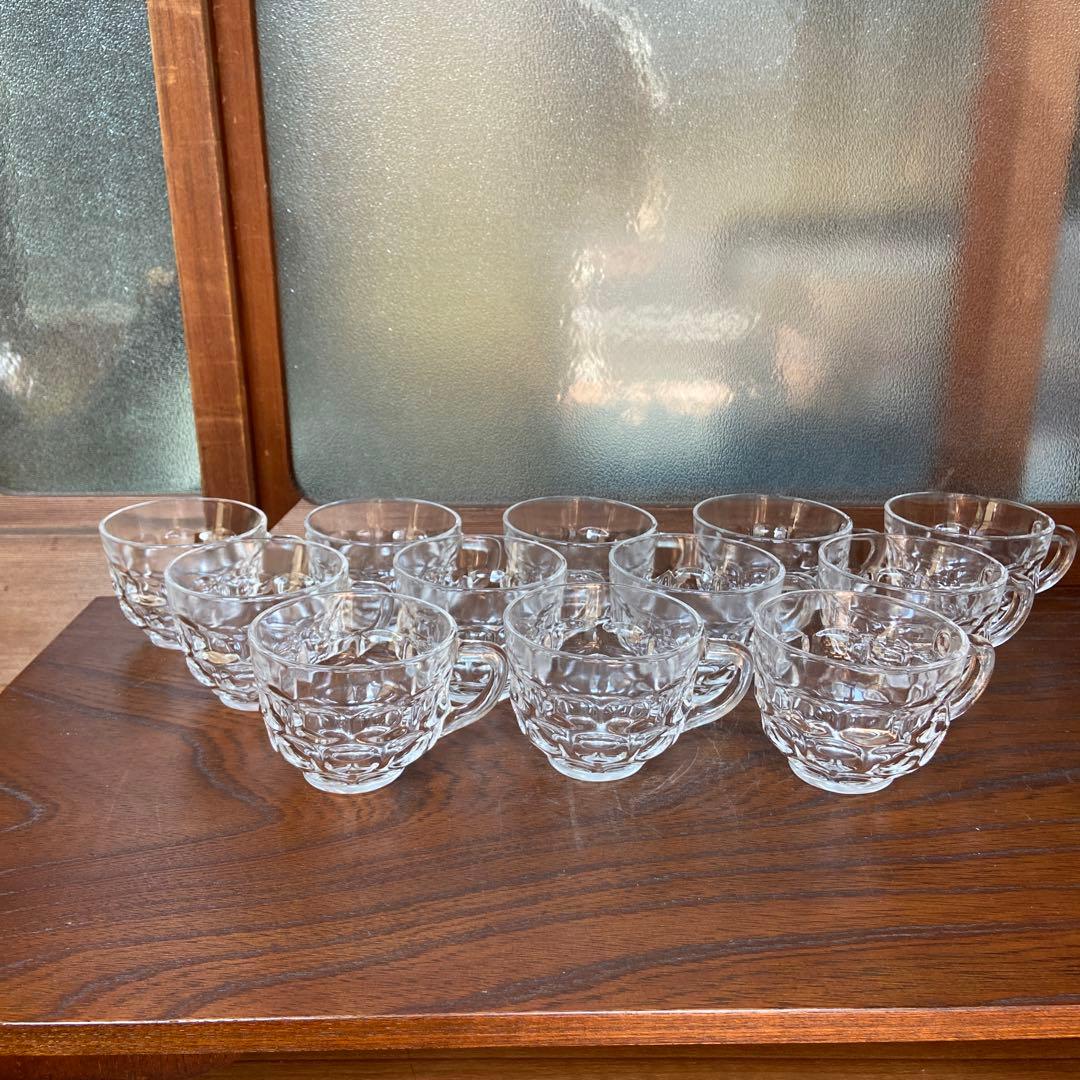 ガラス大鉢カップセット