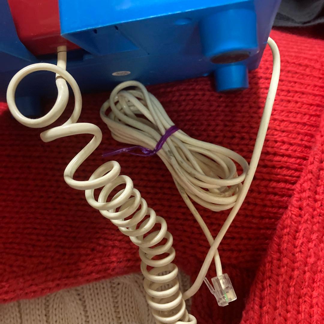 アルビン&チップマンクス　ビンテージ　アメトイ　電話機　フィギュア