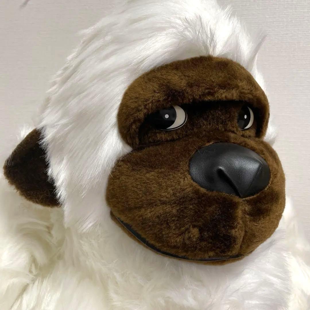 白いゴリラ　ビックサイズ　ビックゴリラ　美品　ゴリラぬいぐるみ　アニマル