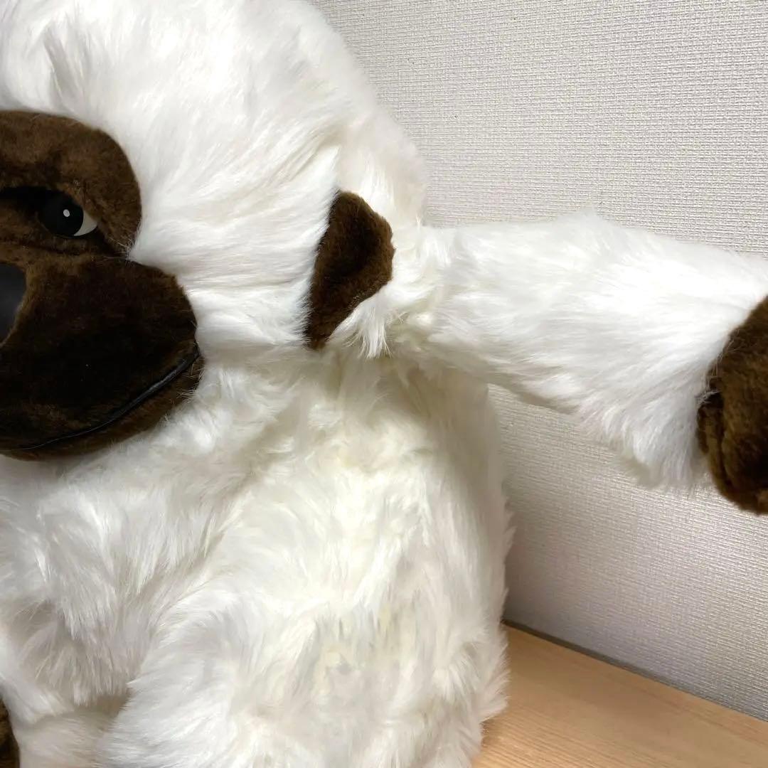 白いゴリラ　ビックサイズ　ビックゴリラ　美品　ゴリラぬいぐるみ　アニマル