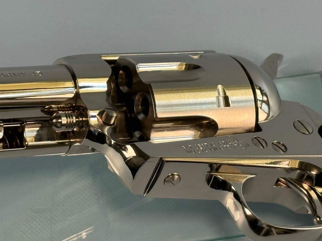 タナカ製　COLT S.A.A 2nd 5 1/2インチABS ニッケル