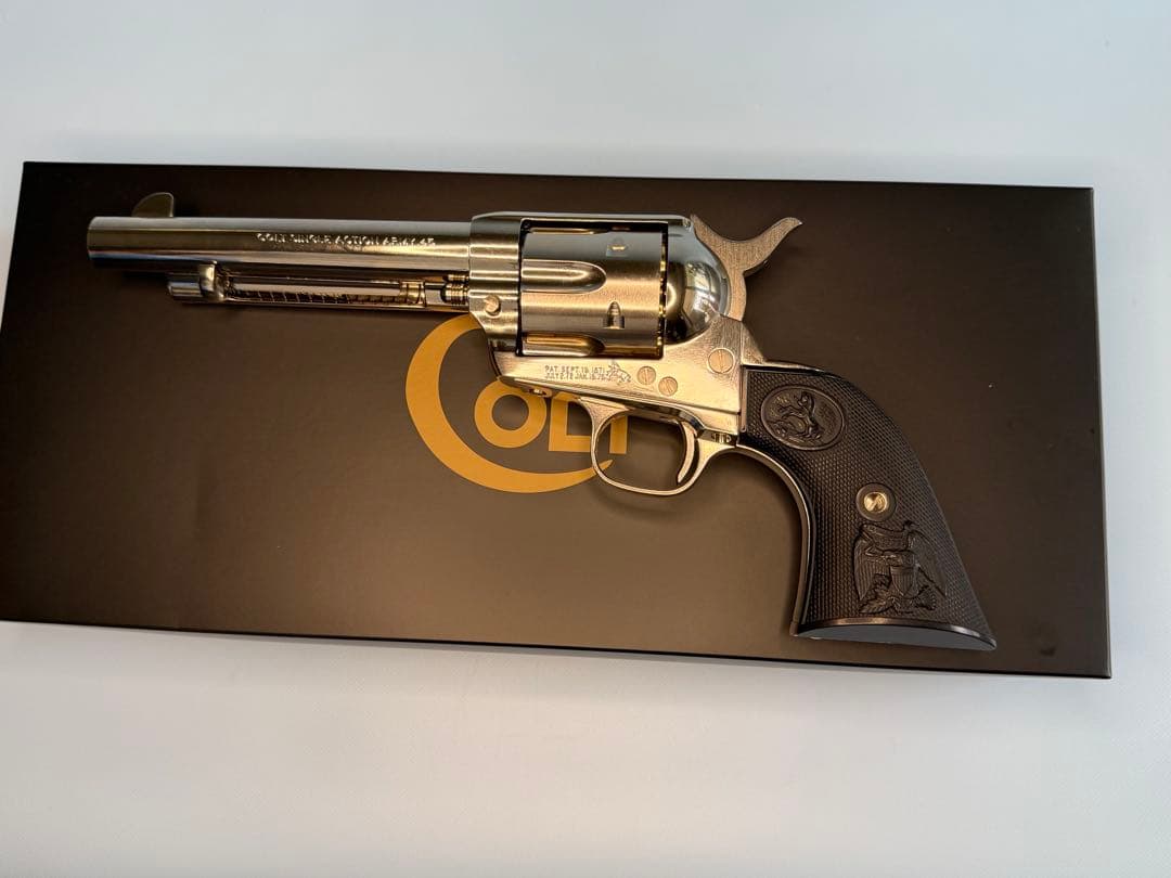 タナカ製　COLT S.A.A 2nd 5 1/2インチABS ニッケル