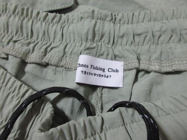 Chaos Fishing Club セットアップ パンツ シャツ XL