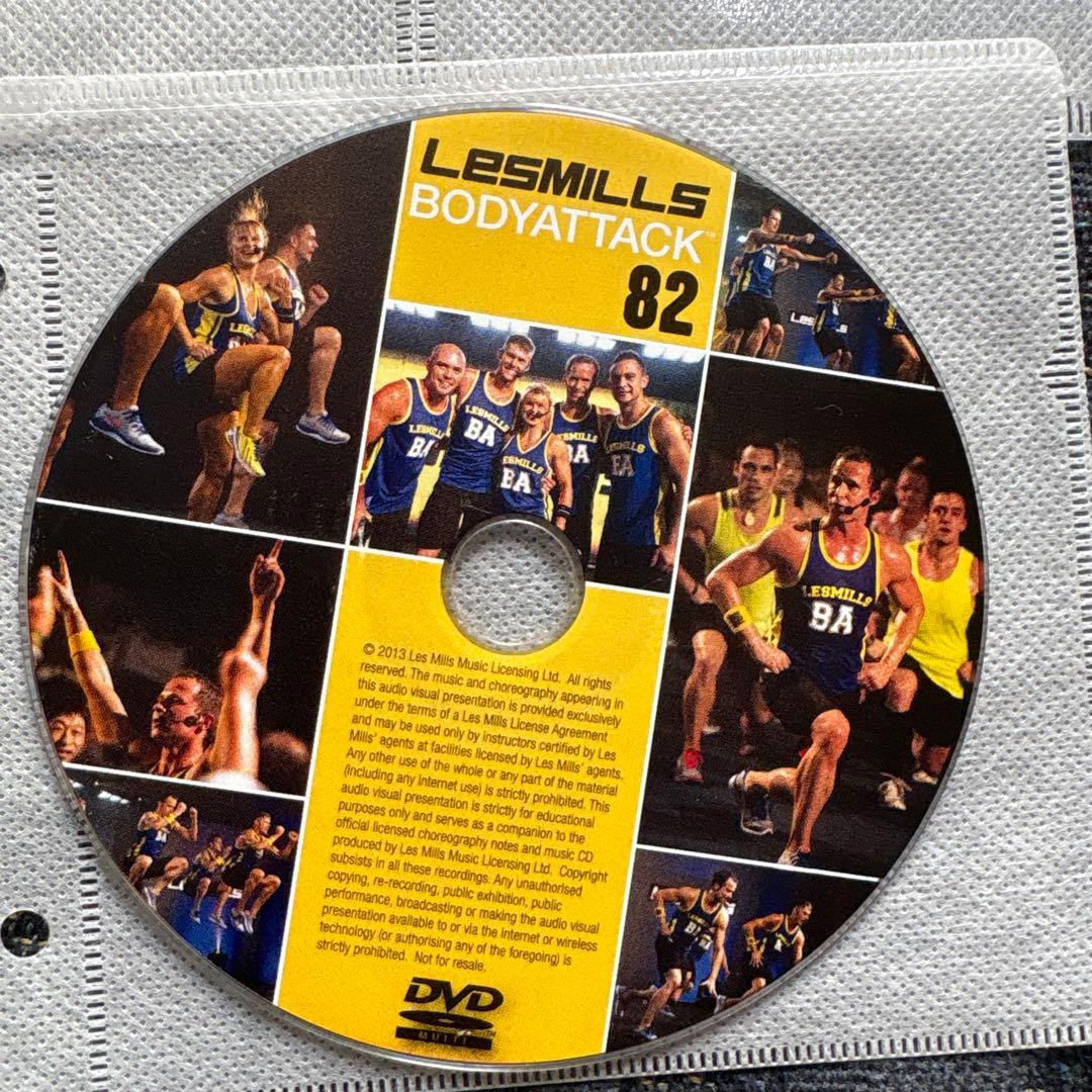 レズミルズ　ボディアタック　DVD