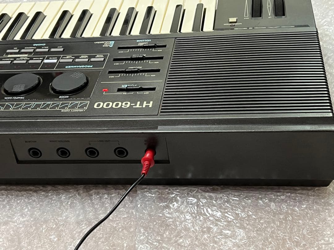 CASIO HT-6000 ヴィンテージ アナログシンセサイザー 8音ポリ