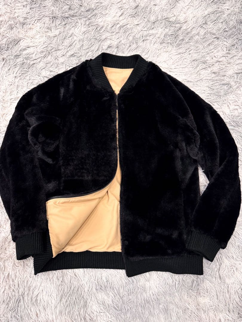 muta MARINE リバーシブル ファーブルゾン ジャケット