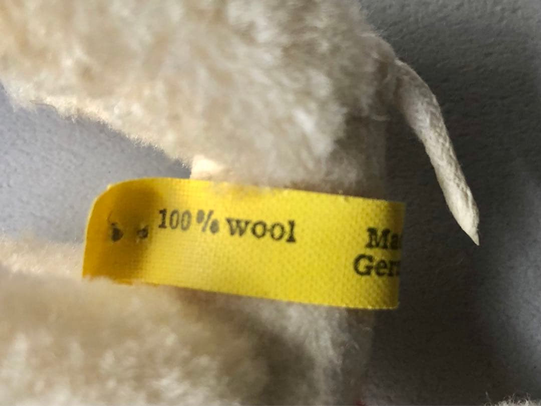 Steiff ポンポンプードル　ホワイト