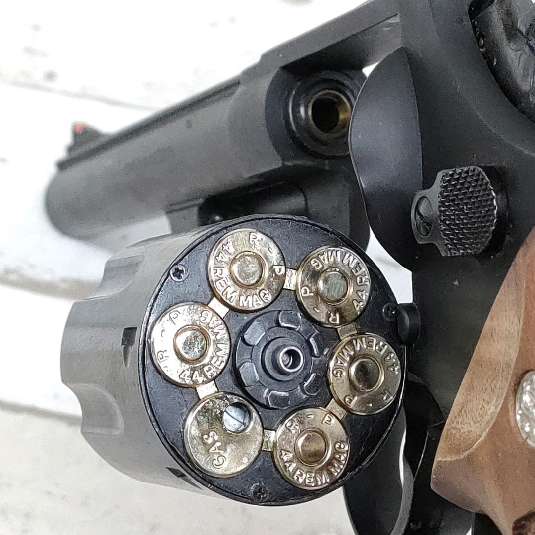 TANAKA タナカ S&W M29 44マグナム 木製グリップ ガスガン