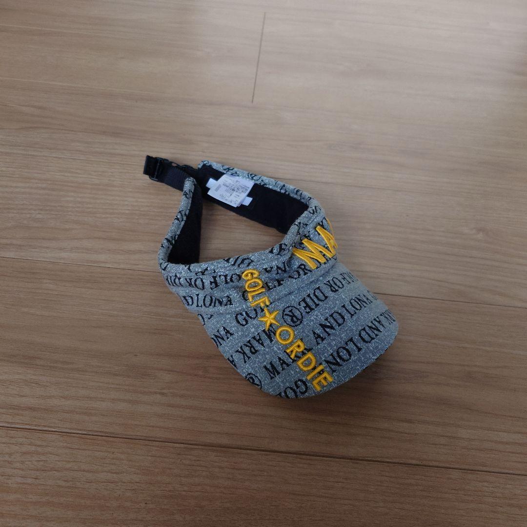 MARK & LONA バイザー グレー