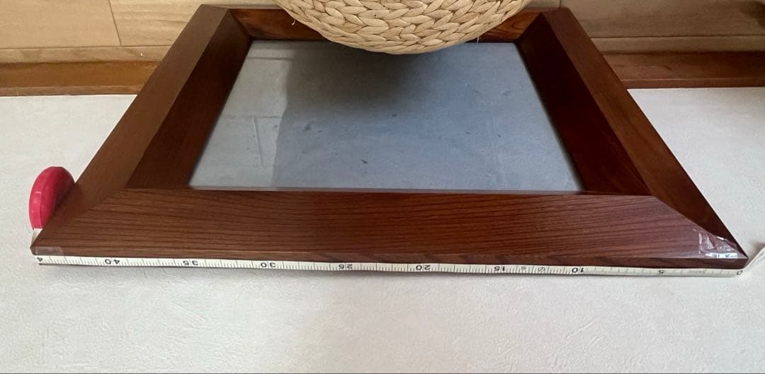 ダークブラウン　木製額縁