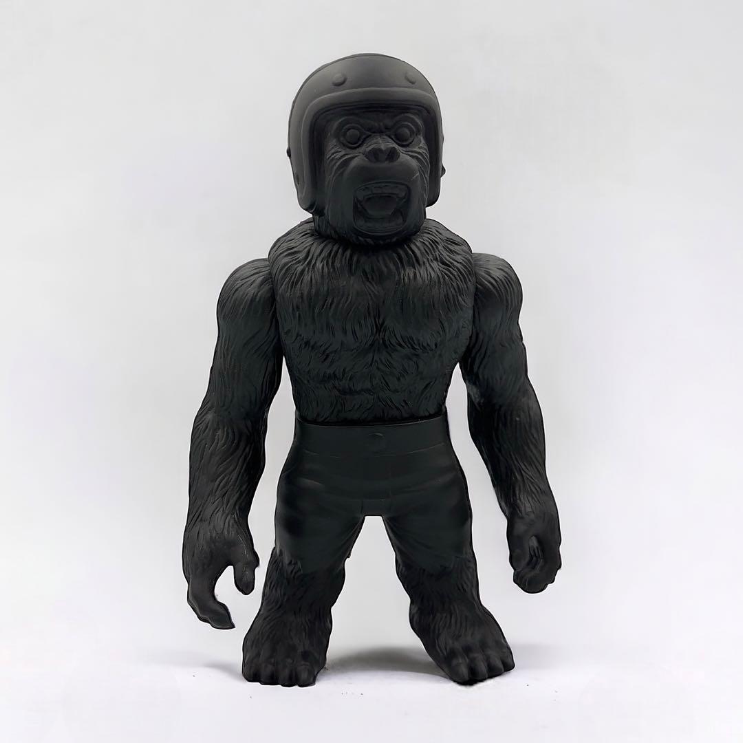 初期生産品 一番星 モンキーマン ソフビ ブラック インディーズ