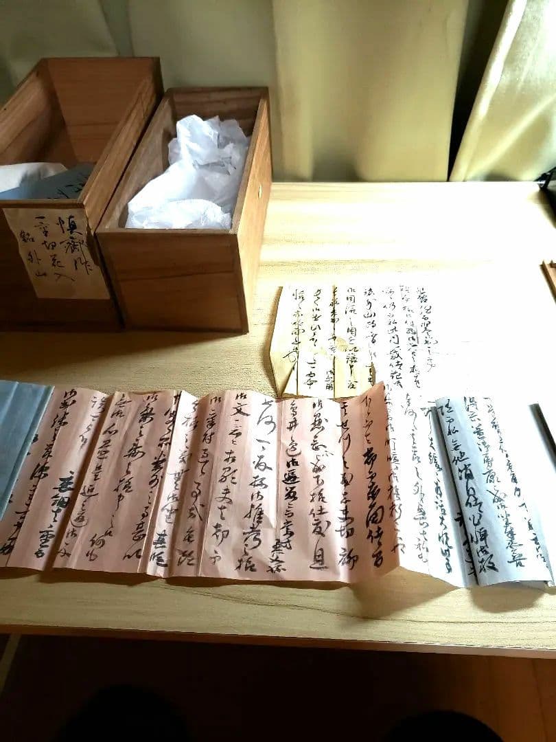 竹花入一重切　細川三齋１１世(公家適庵)造銘外山二重箱書付あり美品