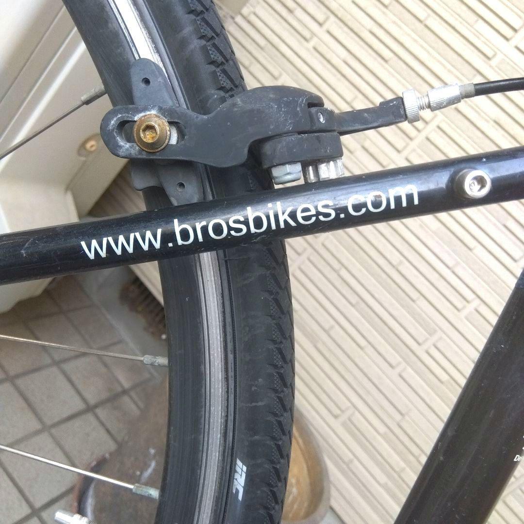 引取限定　クロスバイク アルミフレーム ブラック