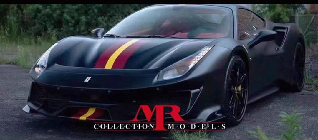 特注モデル MR モデル 1/18 フェラーリ 488 ピスタ ミニカー