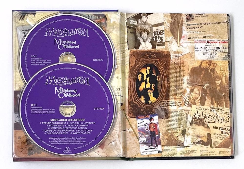 廃盤 CD MARILLION 過ち色の記憶 デラックス・エディション 5枚組