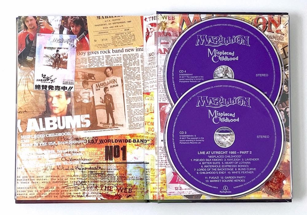 廃盤 CD MARILLION 過ち色の記憶 デラックス・エディション 5枚組