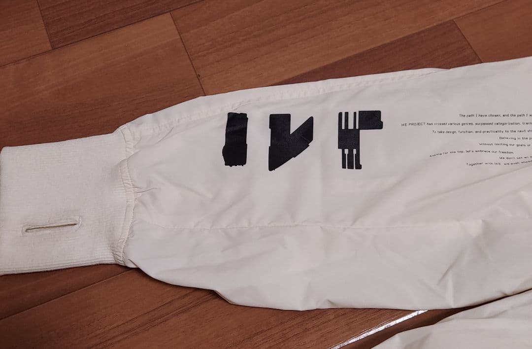 値下 SPYAIR IKEプロデュース オフホワイト ボンバージャケット 薄手