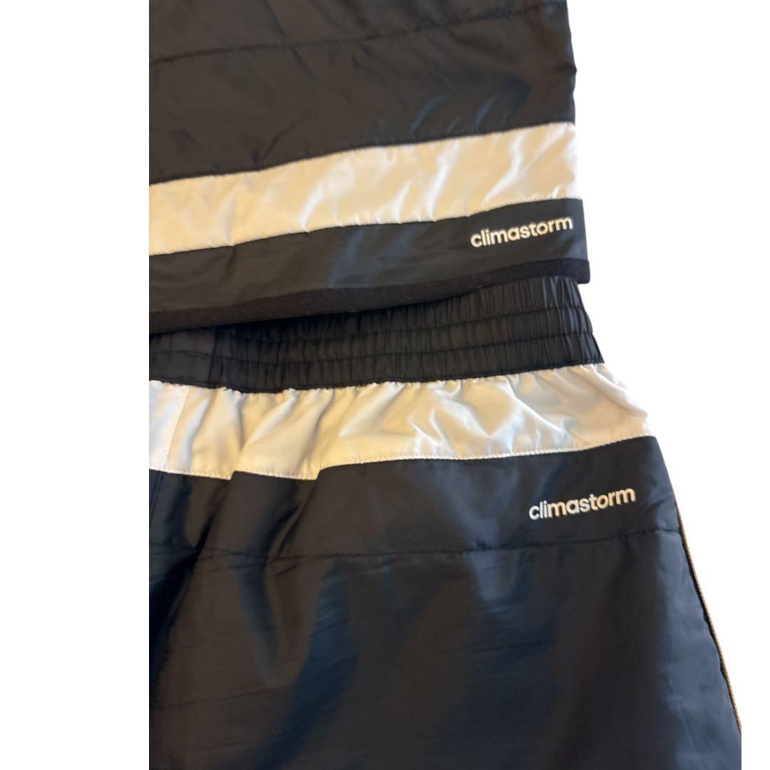 【美品】アディダス フード付きウインドブレーカー セットアップ L 秋冬用