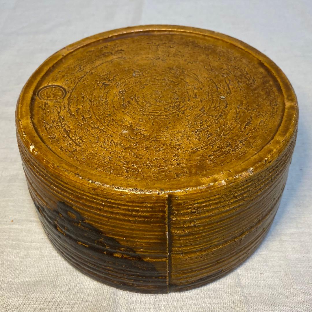 大樋焼　こぼし　建水　茶道具　茶道　茶器　鉢③