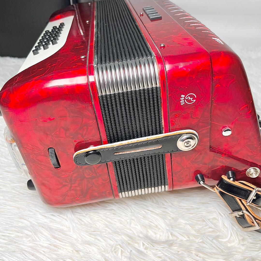 【良品】YAMAHA YA-21 アコーディオン 純正ケース付