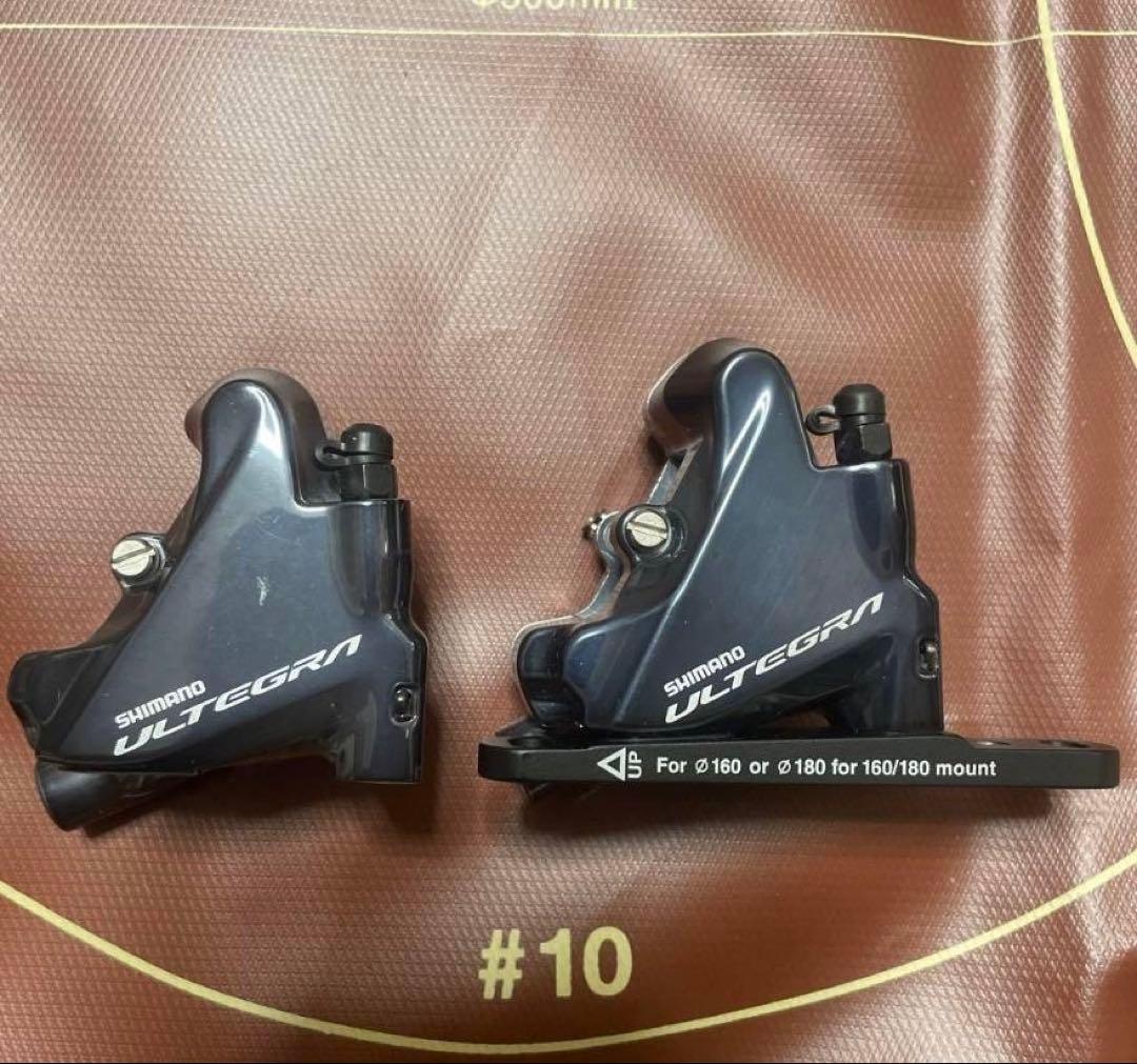 ほぼ美品 シマノ105 油圧ディスクコンポセット+ アルテグラ前後ブレーキ付き