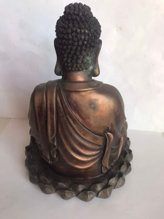 佛像古銅製，（旧家藏出し）時代物，古美術品，高2⃣️6⃣️cm，書房置物