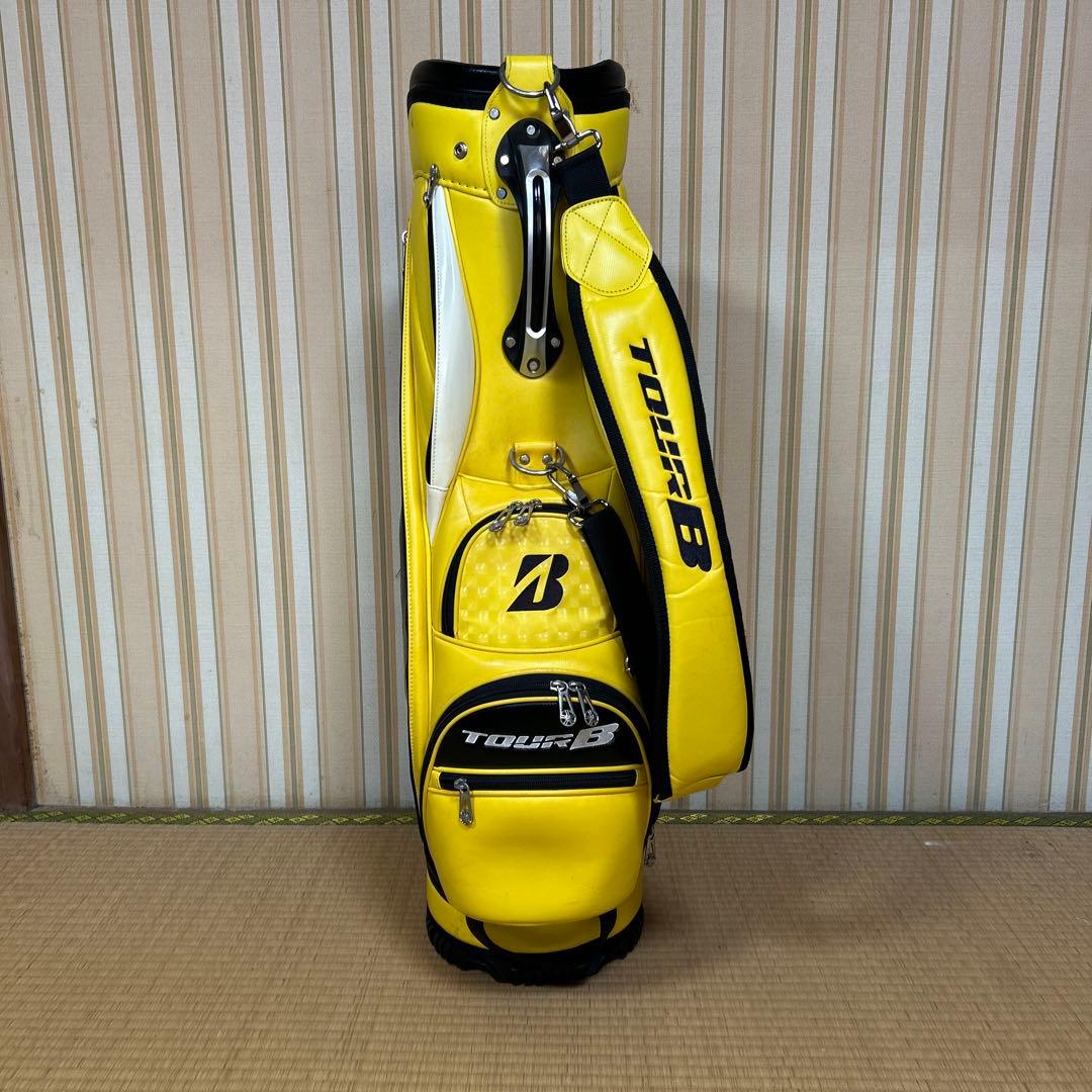 TOUR B ゴルフバッグ イエロー/ブラック