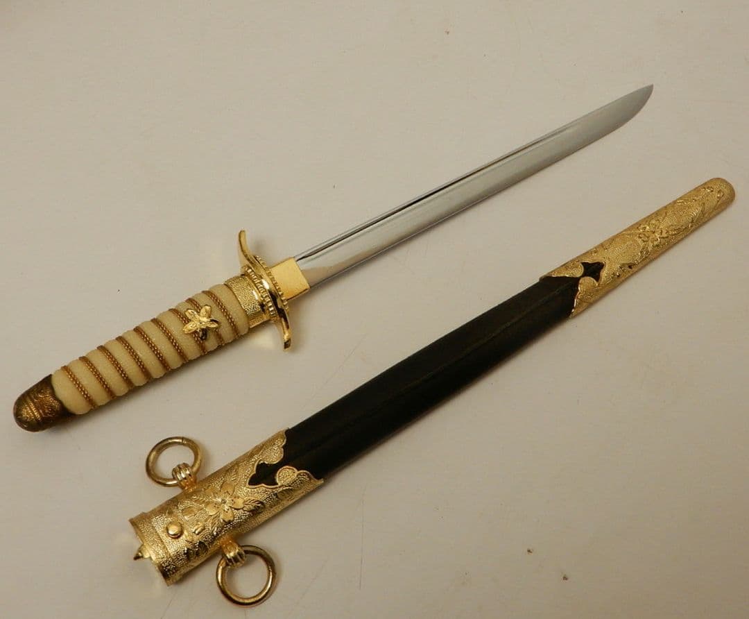 【極美品】海軍士官 短剣 模造刀