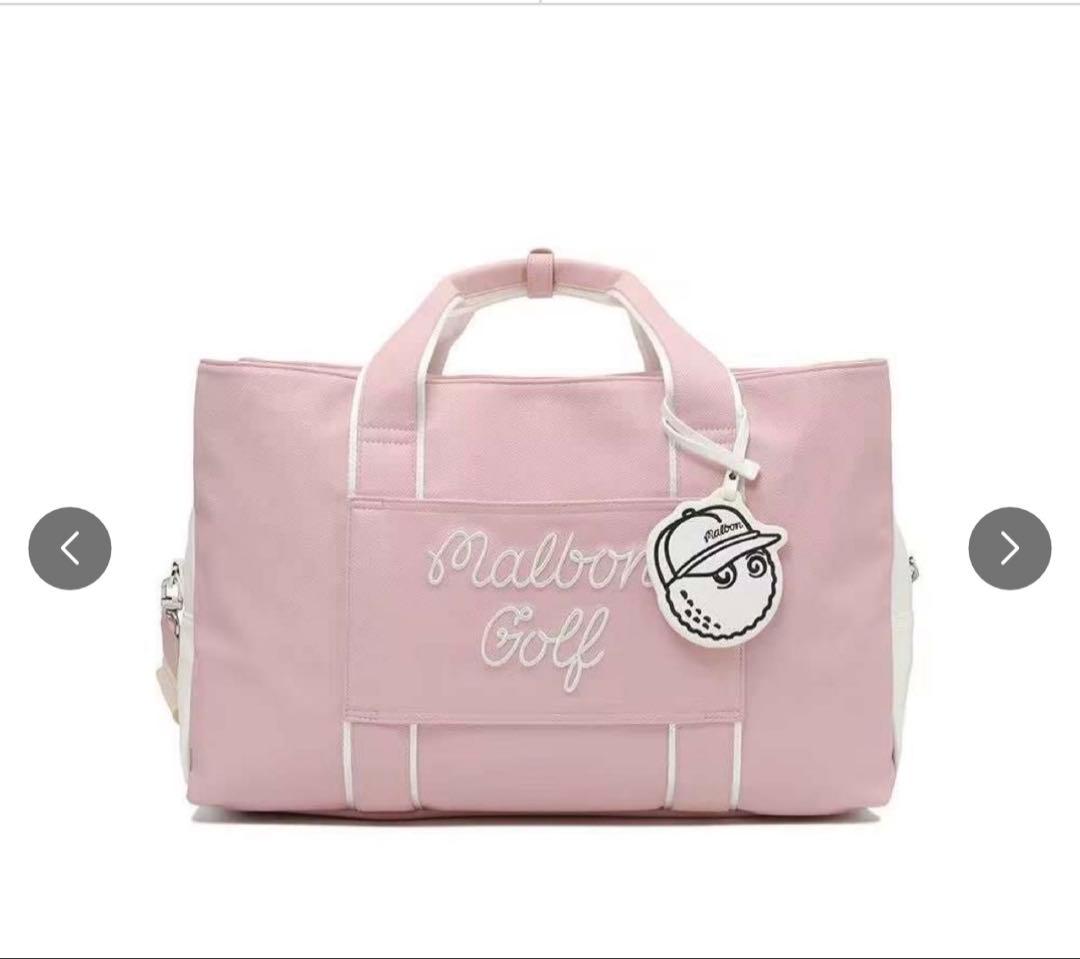 MALBON GOLF ロッカーバッグ ゴルフバッグ マルボンゴルフ ピンク
