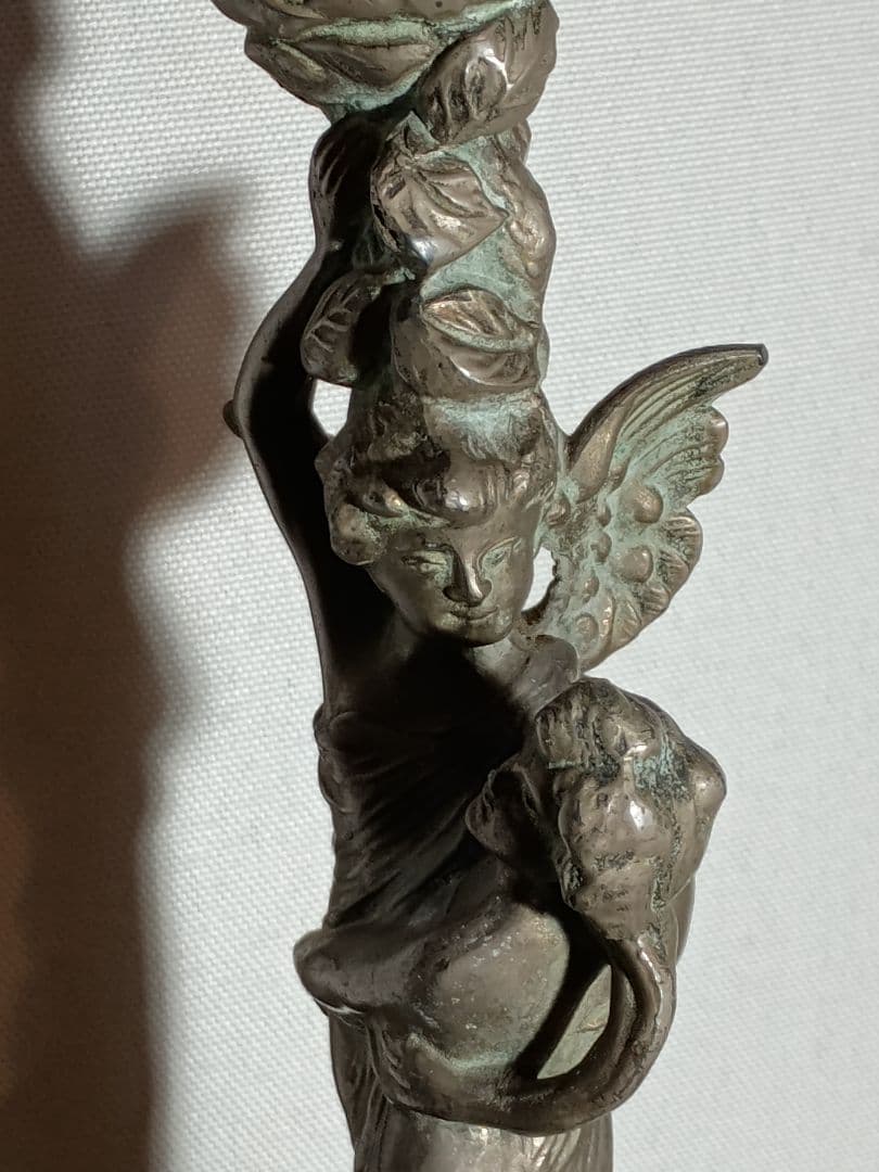 アールヌーボーアンティーク彫刻電気スタンド