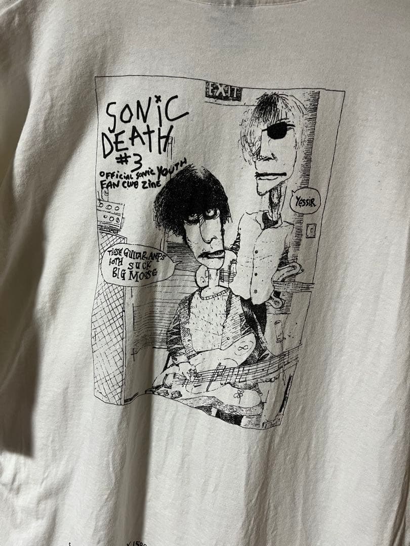 Sonic Youth Sonic Death ヴィンテージTシャツ XLサイズ